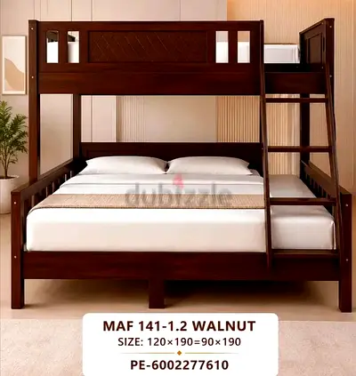 Brand New sold wooden Bunk Bed including Medical Mattress Available