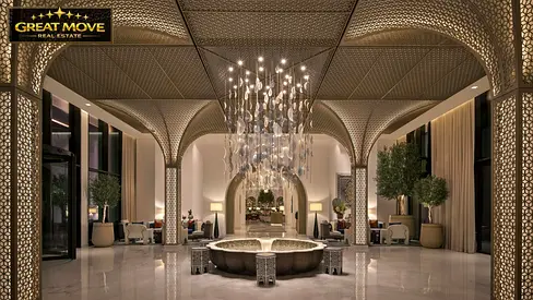 Waterfront Luxury Branded 1BR | High Floor | Fully Furnished – Upgraded | EMAAR