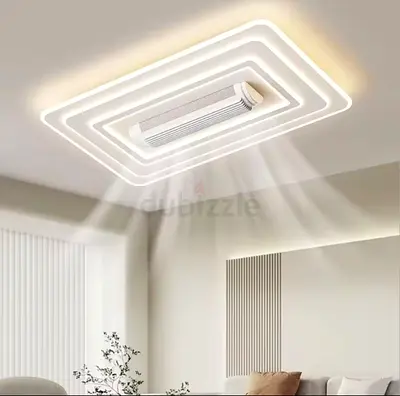 Modern LED Ceiling Light with Built-in Air Conditioner Vent