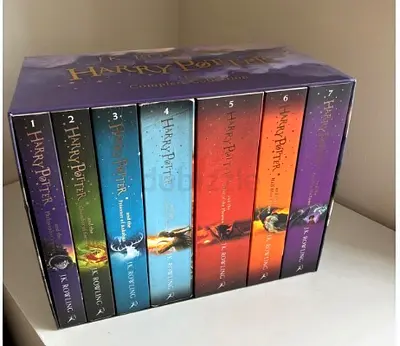 Harry Potter Complete 7-Book Box Set (English) - Paperback