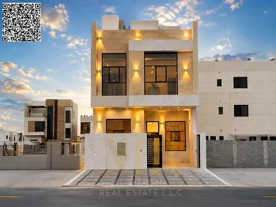 ✨ Luxurious villa with a modern design in Al Helio, Ajman | Exceptional elegance and an ideal location for a sophisticated lifestyle