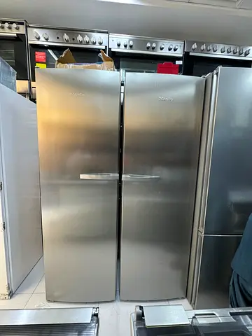 Miele latest model separate fridge and freezer set freestanding made in Germany
