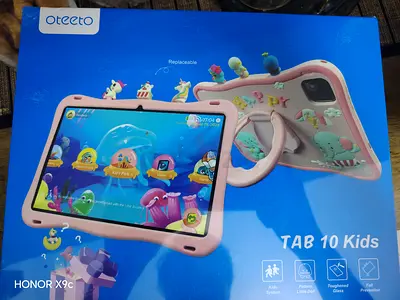 Oteeto TAB 10 Kids Tablet with Protective Case - Pink