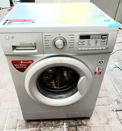 L g direct drive washing machine 8kg for sell