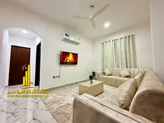 ✨ Luxurious spacious one-bedroom apartment for monthly rent in Al Rashidiya 3, next to Saif & Mark