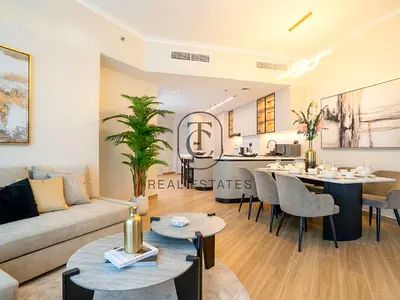 Modern 2BR | Furnished | Golf Facing | Marina