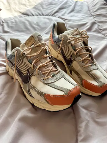 Beige/Brown Chunky Sneakers - Good Condition, Size Noted?