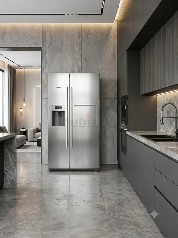 Siemens New Model Side-by-Side Refrigerator – Water Dispenser, Ice Maker & Mini Bar