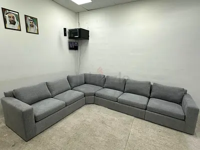 Selling crate&barrel corner sofa