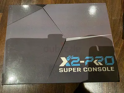 Super Console X2 Pro Retro Gaming Console + 2 Controllers – Full Set