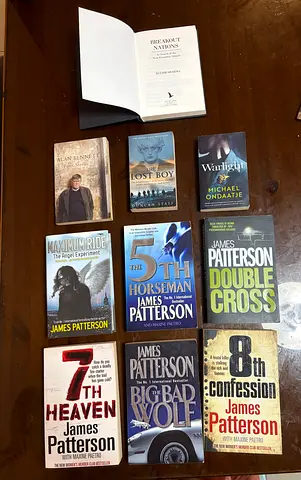 10 English Books Collection – James Patterson & Popular Authors