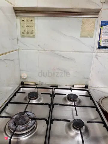 Used 4-Burner Built-in Gas Hob - Stainless Steel