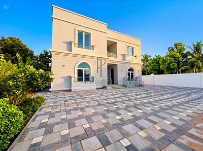 Elegant Home | Service Block with multiple rooms