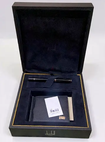 Dunhill Rollerball Pen Sidecar and fine leather money wallet