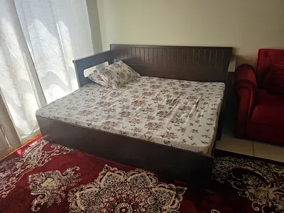 Sofa cum Bed Frame with Mattress - Good Condition