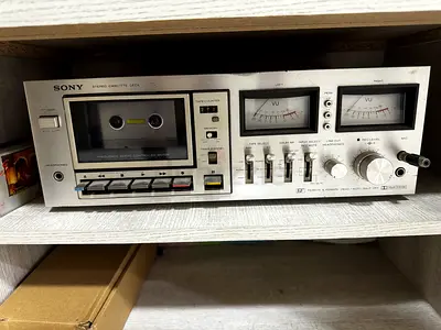 Vintage Sony TC-K6 Cassette Deck