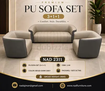 Brand new Five seater Office Sofa Set available