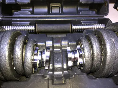 20 kg cast iron dumbells adjustable weights