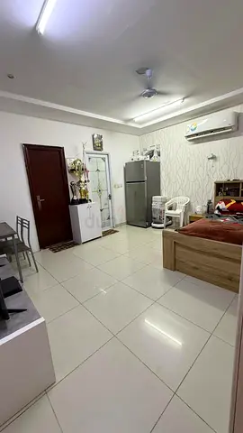 Furnished Studio monthly in al qouz 1 only for neet family