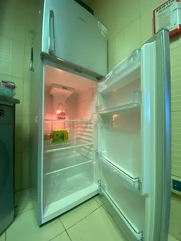 Hisense Silver Double Door Refrigerator