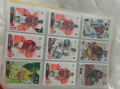 Collection of Football Trading Cards (AC Milan  and 18 Cards