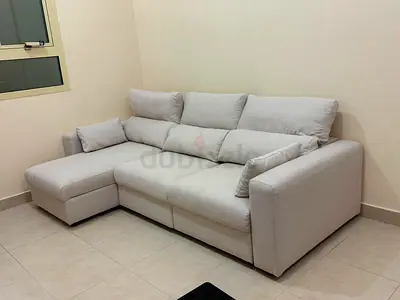 Like brand new Ikea Eskelstuna Sofa Bed with Storage beige