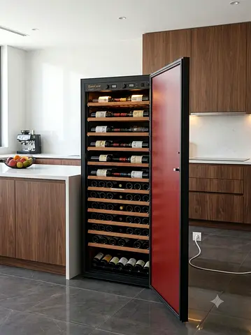 EuroCave Commercial Wine Cellar & Humidor Cabinet – Multiple Wooden Drawers | Premium Storage