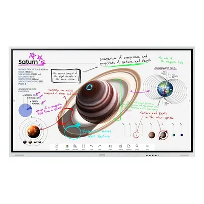Samsung Flip 3 75 Inch UHD 4K Interactive Display- WM75A