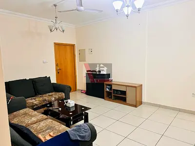 MONTHLY 4300 FULLY FURNISED 2BHK WITH BALKONY 2 WASHROOM&AL MAHATAH SHARJHA