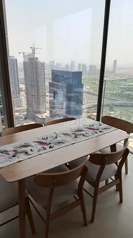 Light Wood Dining Table with 6 Chairs — Modern Scandinavian Set