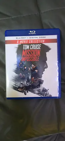 Mission: Impossible 6movie collection (Tom Cruise) Blu-ray never used