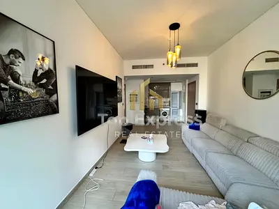 Furnished 2BR Apartment | Azizi Riviera 26 | Multiple Balcony Views