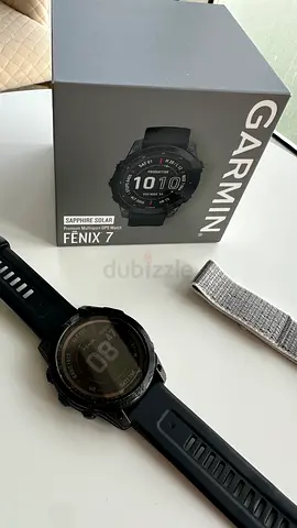 Garmin Fenix 7 Solar - 47mm - Titanium - Sapphire Glass - Extra Strap