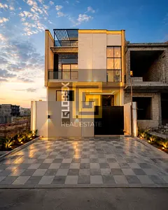 5BR Townhouse for Sale in Al Helio Center | Ground + First + Roof | 3,400 Sq. Ft. Built-Up Area | AE