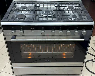Seimens cooking range 90by60cm new model perfect working in good condition