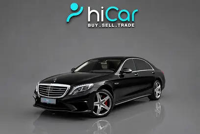 AED 6,181 P.M • 0% Downpayment • Mercedes-Benz S 63 AMG • 1 Year Warranty
