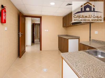 Spacious 1-bedroom apartment with a balcony for rent in a prime family-friendly area in Al Butina, Sharjah. Convenient layout with accessible parking