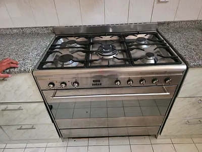 Smeg 5 burner Gas Electric Oven Cooker stove 90x60cm