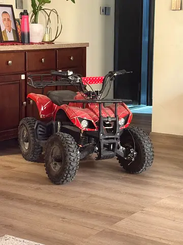 Red Kids/Youth Quad ATV - Used, Good Condition