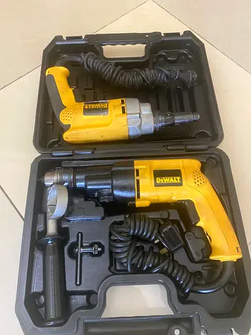 DeWalt Electric Impact Driver with Carry Case - Good Condition - 1 with case, 1 without