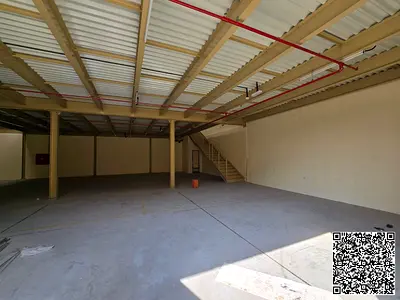 Warehouse for Rent in Al Jurf Industrial Area 1, Ajman | 6,000 Sq. Ft. | Mezzanine | 30 KW