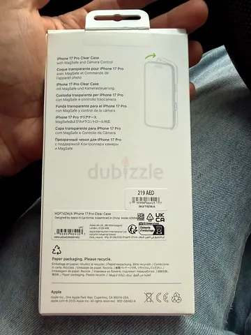 Iphone 17 pro apple original case