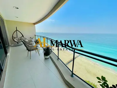 Fully Renovated 3BR + Maids Room || Direct Beach View || Chiller Free || Private Beach Access || All Amenities Free