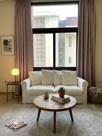 Comfortable 2 Seater White Fabric Sofa bed grolind