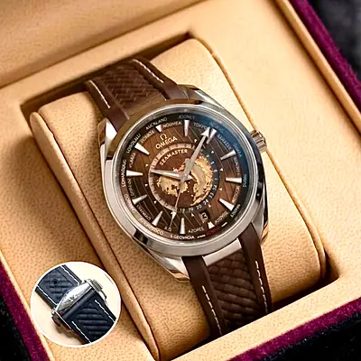 Omega seamster mens premium quartz watch
