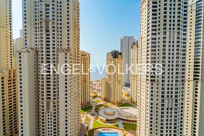 Fully Upgraded | Partial Sea View | 2BR + Maid’s