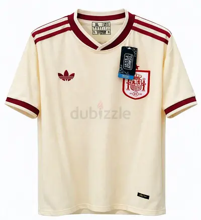 pain Retro Football Jersey 🇪🇸 | Cream & Burgundy | XL | Brand New