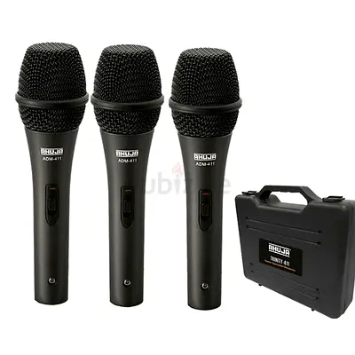 Ahuja TRINITY-411 Supercardioid Dynamic For Music & Vocal