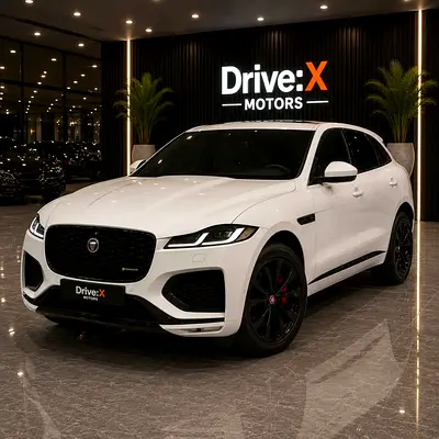 Jaguar F-Pace R-Dynamic 2021 | GCC Specs | Pristine Condition | 1 Year Warranty