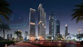 Marina & Burj Khalifa View | 3BR Apartment | Jumeirah Residences Emirates Towers